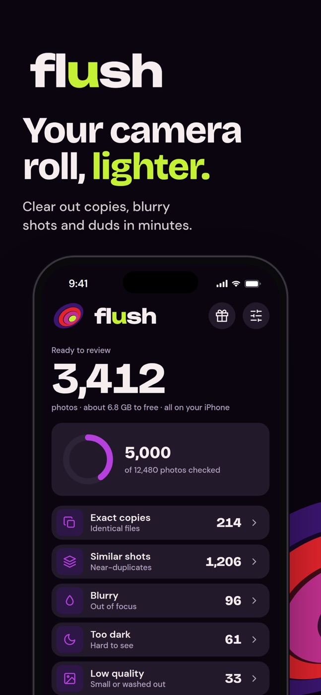 Flush screenshot